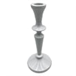 Pemberly Row 8-inch Decorative Handmade Aluminum Artistic Candle Holder Set of 2