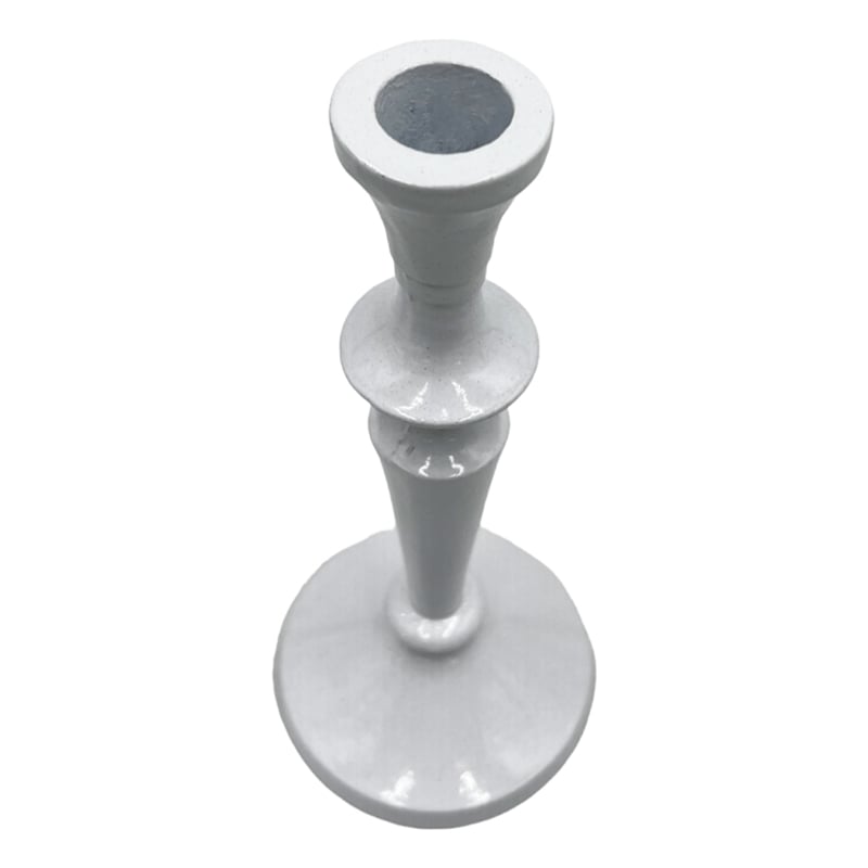 Pemberly Row 8-inch Decorative Handmade Aluminum Artistic Candle Holder Set of 2