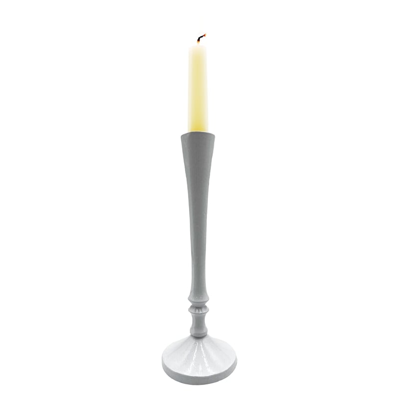 Pemberly Row 10-inch Decorative Handmade Aluminum Stylish Candle Holder Set of 2