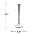Pemberly Row 10-inch Decorative Handmade Aluminum Stylish Candle Holder Set of 2