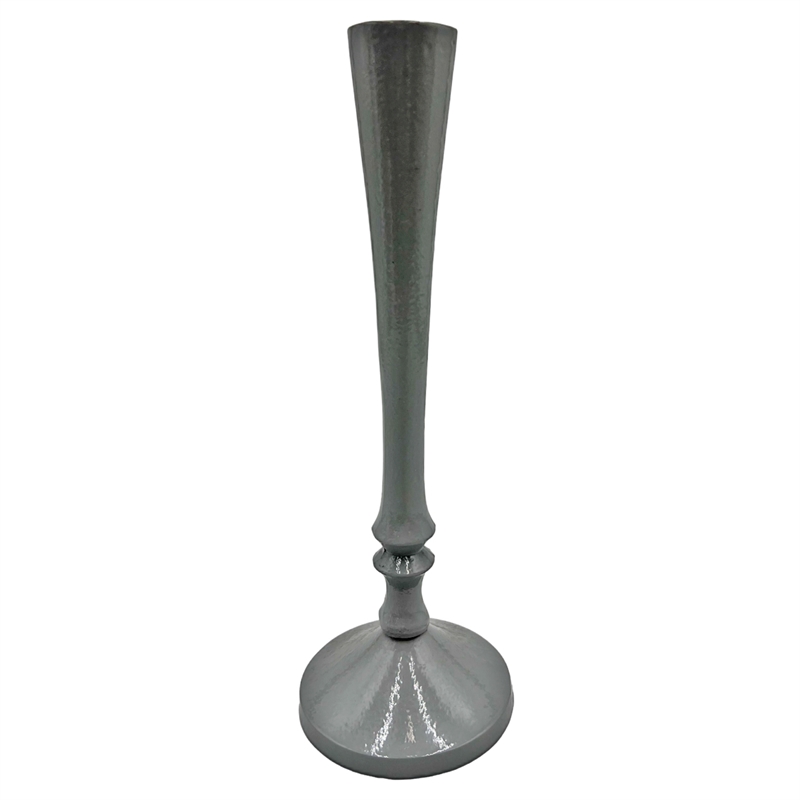 Pemberly Row 10-inch Decorative Handmade Aluminum Stylish Candle Holder Set of 2