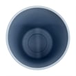 Pemberly Row 12-inch Tall Modern Ceramic Flower Vase in Blue