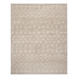 Pemberly Row Transitional Beige Fabric Bohemian Area Rug (5'x7')