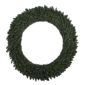 Pemberly Row Traditional Decorative 60-inch Lush Fir Wreath 780 Tips