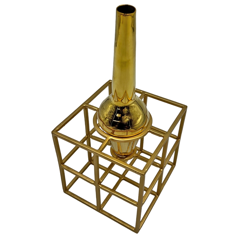 Pemberly Row Contemporary 9-inch Tall Amphora Cage Vase for Flowers