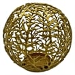 Pemberly Row Contemporary 6-inch High Fir Leaf Tea-light Holder