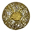 Pemberly Row Contemporary 6-inch High Fir Leaf Tea-light Holder