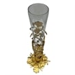 Pemberly Row Contemporary 19-inch High Tulip Cone Vase for Flowers