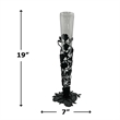 Pemberly Row Contemporary 19-inch High Tulip Cone Vase for Flowers