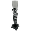 Pemberly Row Contemporary 19-inch High Tulip Cone Vase for Flowers