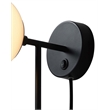 Pemberly Row Duo Modern Contemporary LED Wall Sconce Matte Black