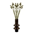 Pemberly Row Bundle of 4 Dried Gomphrena Globosa 22-24