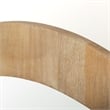 Pemberly Row Modern / Contemporary Light Brown Wood Small Mirror