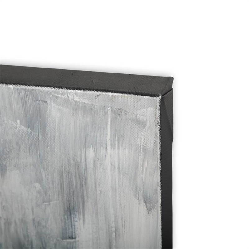 Pemberly Row MLanes Diptych Italian Laneway On Canvas Oil Painting in Gray
