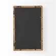 Pemberly Row 12Lx2Wx18H Brown Wood Frame Rectangular Wall Mirror