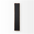 Pemberly Row 12Lx2Wx59H Brown Wood Frame Rectangular Wall Mirror