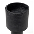 Pemberly Row 3.9Lx3.9Wx10.6H Black Metal Table Candle Holders