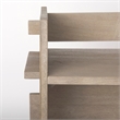 Pemberly Row Modern / Contemporary Light Gray Wood Console Table
