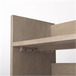 Pemberly Row Modern / Contemporary Light Gray Wood Console Table