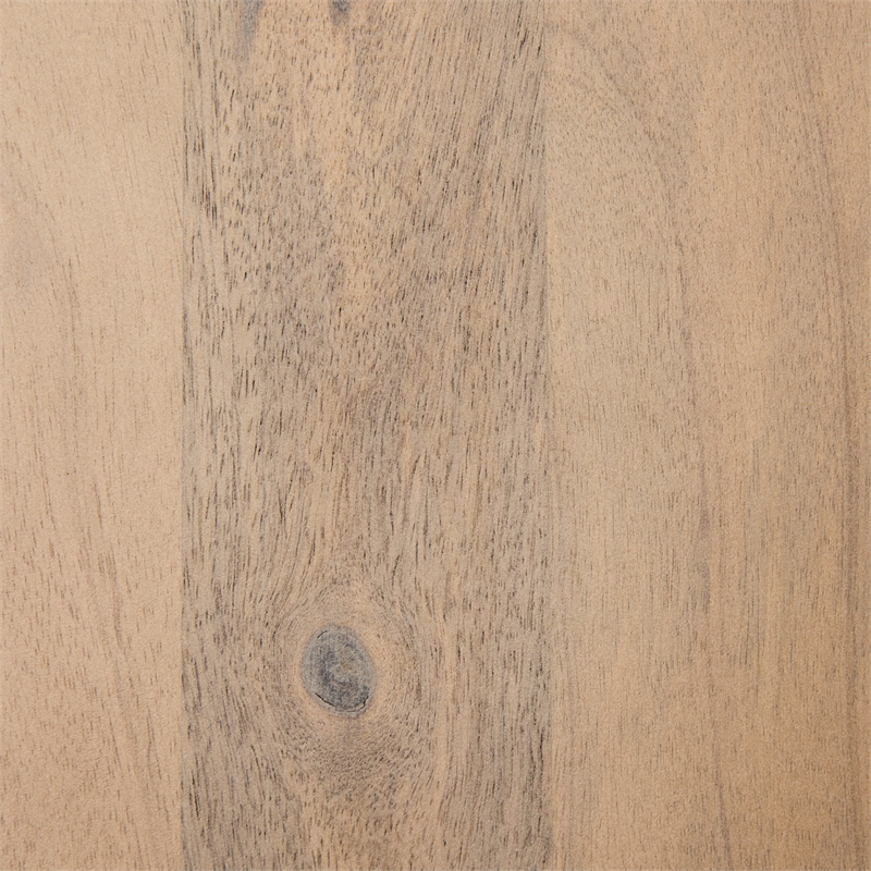 Pemberly Row 14Lx15.8Wx31.8H Brown Wood with Silver Metal Frame Barstool