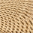 Pemberly Row Contemporary Cane And Medium Brown Wood Round Tray