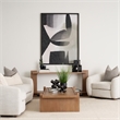Pemberly Row Modern / Contemporary Medium Brown Wood Console Table