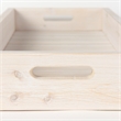 Pemberly Row 28Lx12W Natural Wood Rectangular Serving Tray in Brown