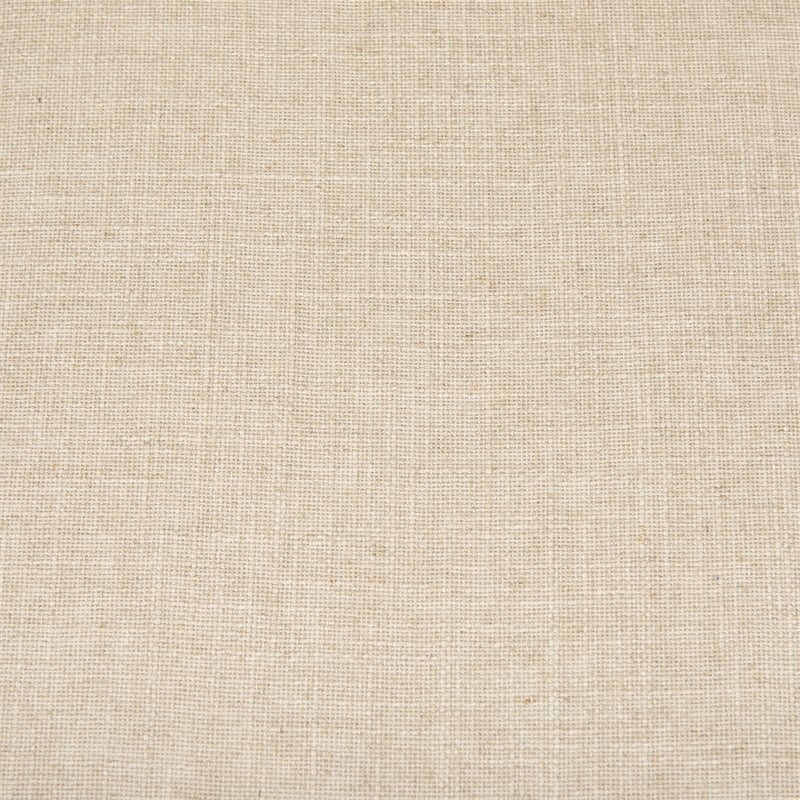 Pemberly Row Contemporary Cream Linen Fabric And Wood Accent Chair