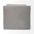 Pemberly Row Contemporary Flint Gray Slipcover Upholstered Arm Chair