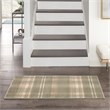 Pemberly Row Modern / Contemporary 3'x5' Olive Fabric Area Rug
