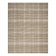 Pemberly Row Modern / Contemporary 4'x6' Taupe Fabric Area Rug