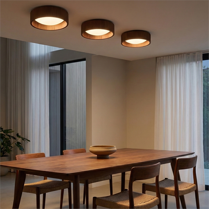 Pemberly Row Glass Diffuser Brass Walnut Dimmable 14