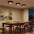 Pemberly Row Glass Diffuser Brass Walnut Dimmable 14