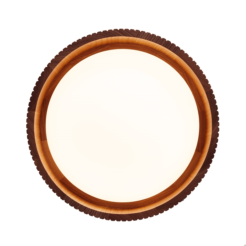 Pemberly Row Glass Diffuser Brass Walnut Dimmable 14