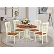 Pemberly Row 5-piece Wood Dining Table and Chair Set in Cherry