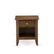 Pemberly Row 3-Piece Wood King Bedroom Set in Brown & Walnut