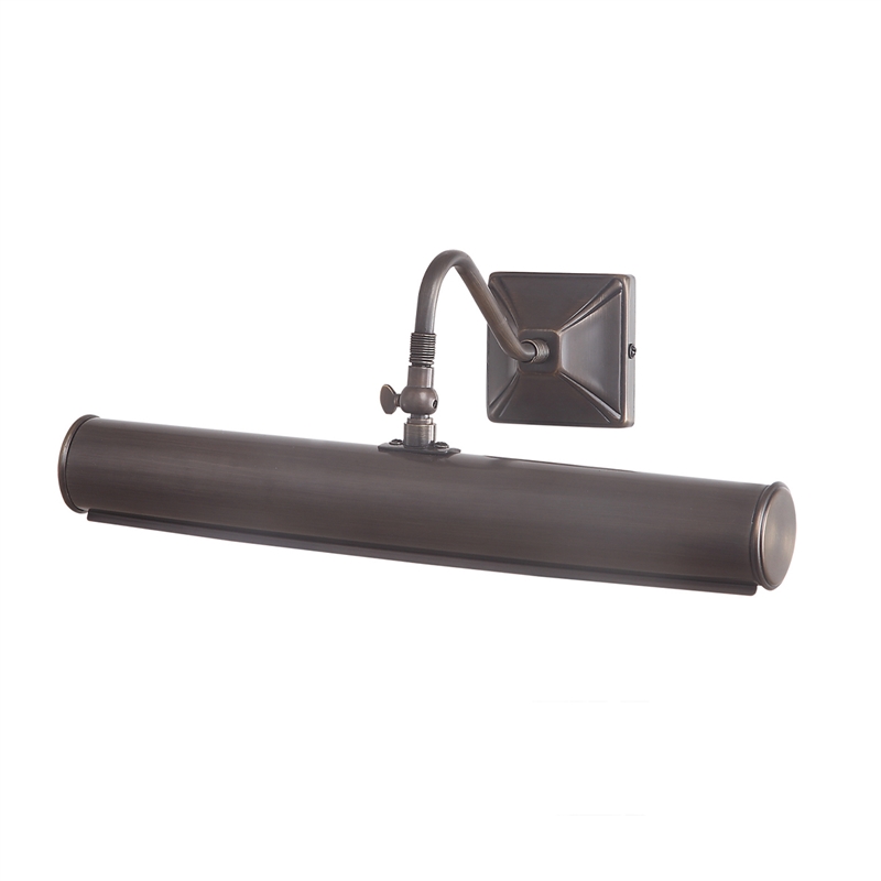Pemberly Row 1-Light Large Traditional Metal Wall Sconce in Dark Bronze
