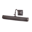 Pemberly Row 1-Light Large Traditional Metal Wall Sconce in Dark Bronze