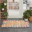 Pemberly Row 3'x5' Multicolor Indoor/Outdoor Polypropylene Rug