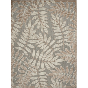 Pemberly Row Contemporary 3'6&quotx5'6&quot Natural Indoor/Outdoor Rug