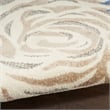 Pemberly Row Modern / Contemporary 6'x9' Blue Gray Fabric Area Rug