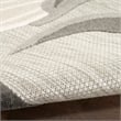 Pemberly Row Modern / Contemporary 7'x10' Beige Fabric Area Rug