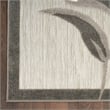 Pemberly Row Modern / Contemporary 7'x10' Beige Fabric Area Rug
