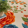 Pemberly Row Modern / Contemporary 8'x11' Multicolor Fabric Area Rug