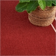 Pemberly Row Modern / Contemporary 5'x7' Brick Ivory Fabric Area Rug