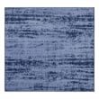 Pemberly Row Contemporary 5' Square Denim Indoor/Outdoor Rug