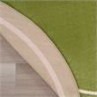 Pemberly Row 8' Round Green Ivory Contemporary Indoor/Outdoor Rug