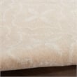 Pemberly Row Contemporary Home 6'x9' Fabric Ivory Beige Area Rug