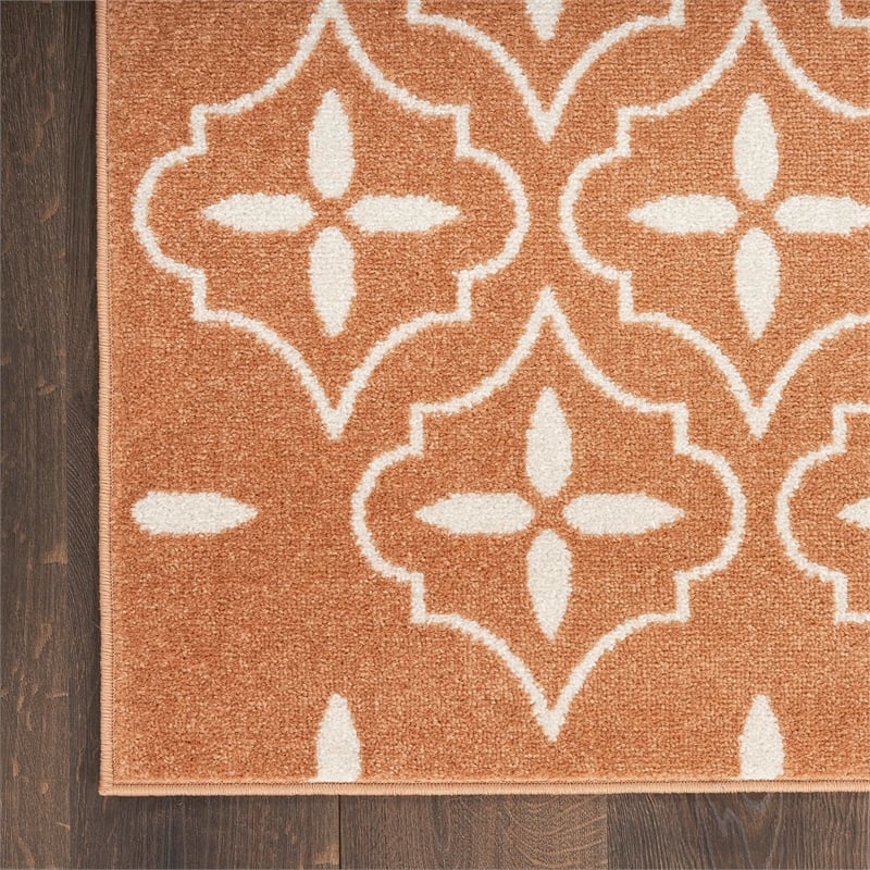Pemberly Row Modern / Contemporary Home 6'x9' Copper Area Rug