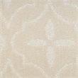 Pemberly Row Modern / Contemporary 4'x6' Ivory Beige Fabric Area Rug